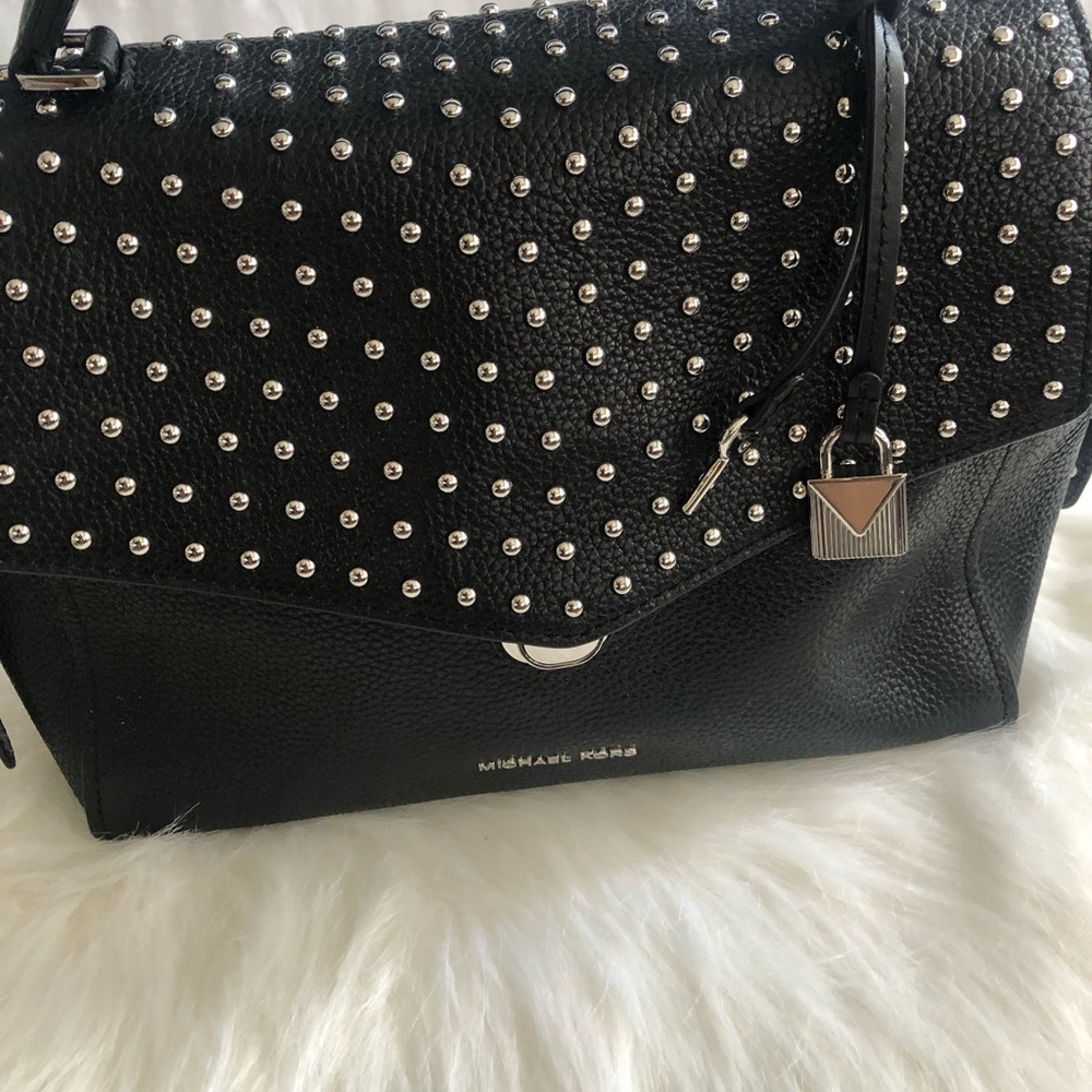 Michael Kors Bristol satchel med  studded  purse